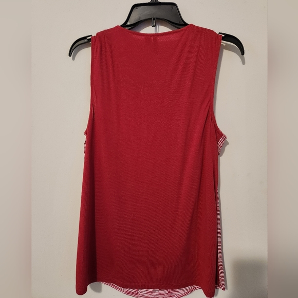 Elle dark pink sleeveless top - Picture 3 of 3